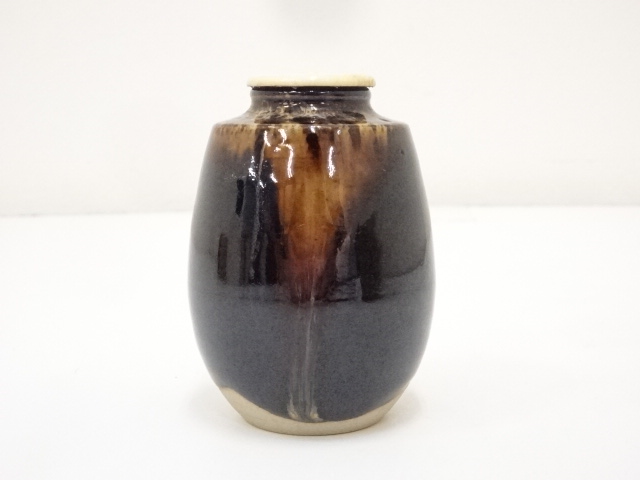 道具 ] - 道具 京焼 桶谷定一造 肩衝茶入（共箱） □z | ネット